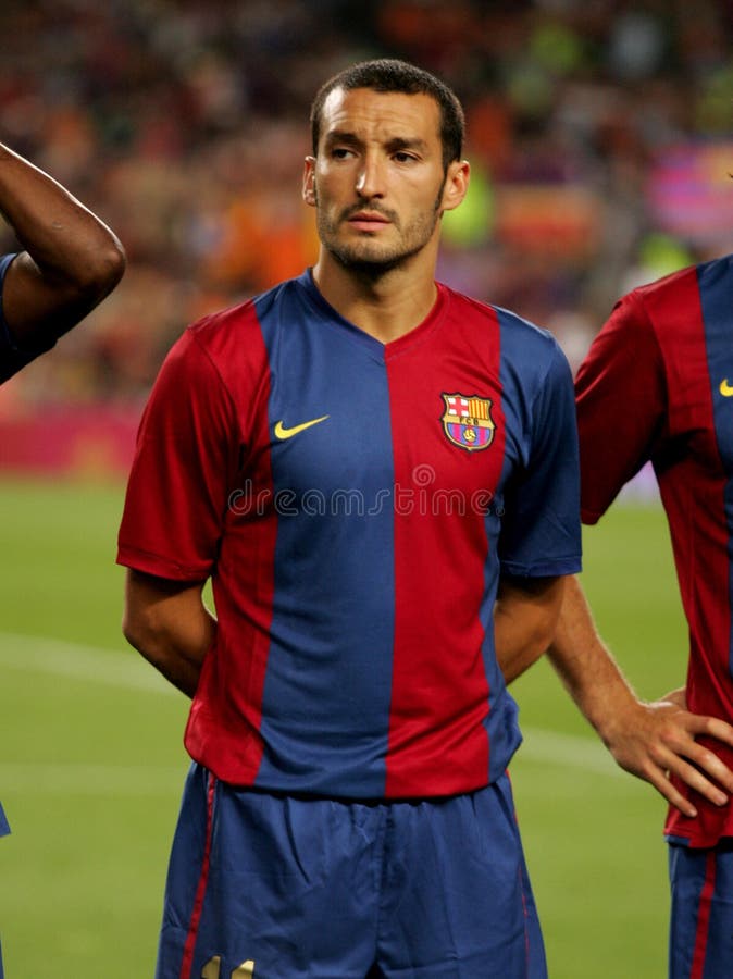 Gianluca Zambrotta De Barcelona Imagen de archivo editorial Imagen de