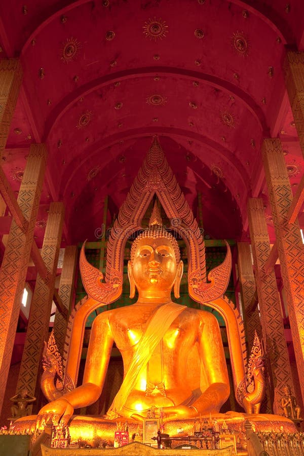 Giant Buddha image in Thailand