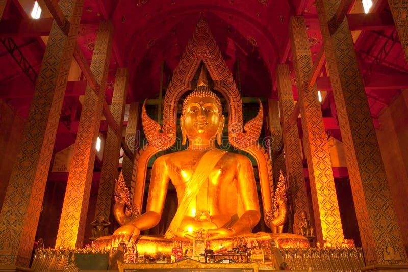 Giant Buddha image in Thailand