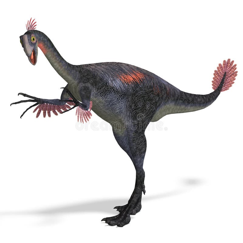 Giant dinosaur gigantoraptor