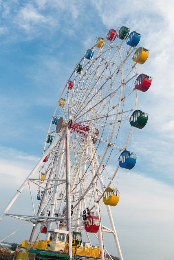 Giant ferris wheel stock photo. Image of shah, ferris ...
