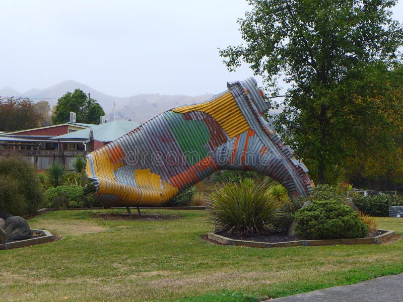 The giant gumboot at Taihape