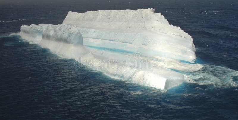 Giant iceberg in the southern ocean
