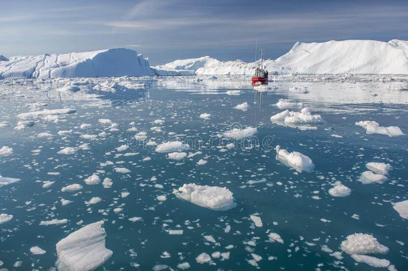 Giant Icebergs of Disko Bay