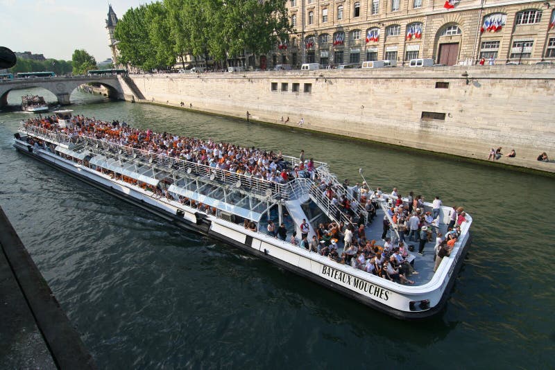 Giant Tourboat in Paris