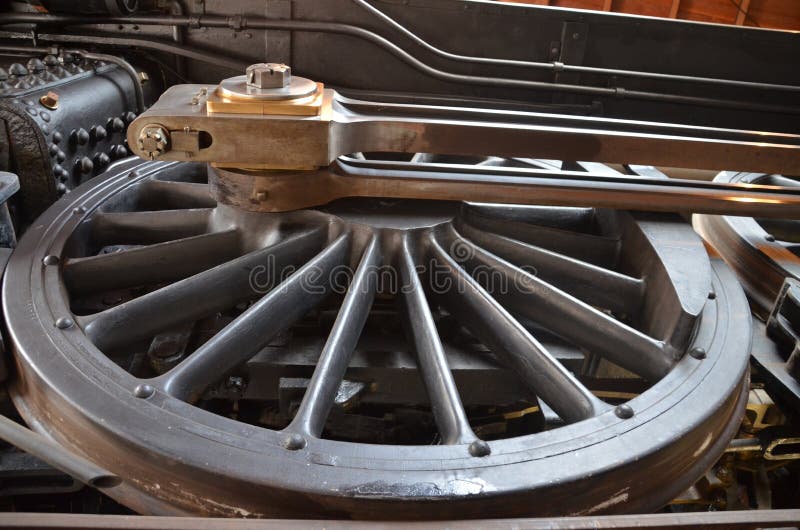 Giant train wheel stock photo. Image of spoke, shaft 21731812