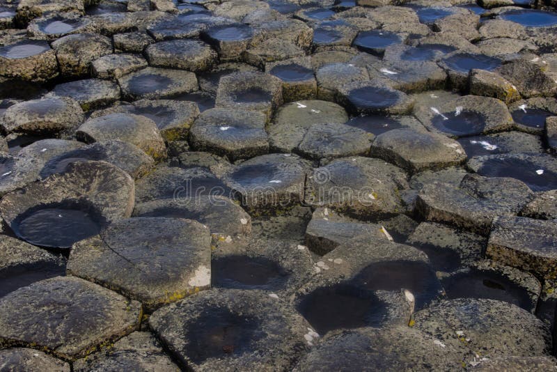 Giants Causeway Stones stock image. Image of northern 49958177