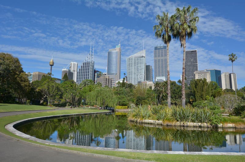 Giardini botanici reali Sydney Australia immagini stock libere da diritti Giardini botanici reali Sydney Australia immagini stock libere da diritti