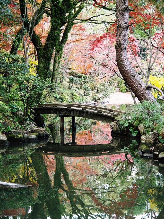 Giardini del Giappone Hiroshima Shukkeien fotografie stock libere da diritti Giardini del Giappone Hiroshima Shukkeien fotografie stock libere da diritti