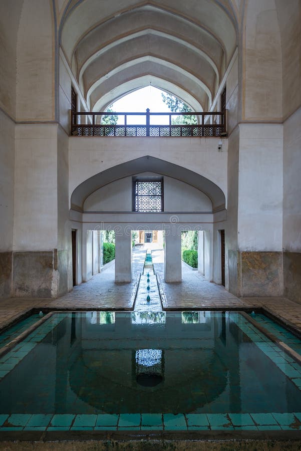 Giardini in Kashan immagini stock Giardini in Kashan immagini stock