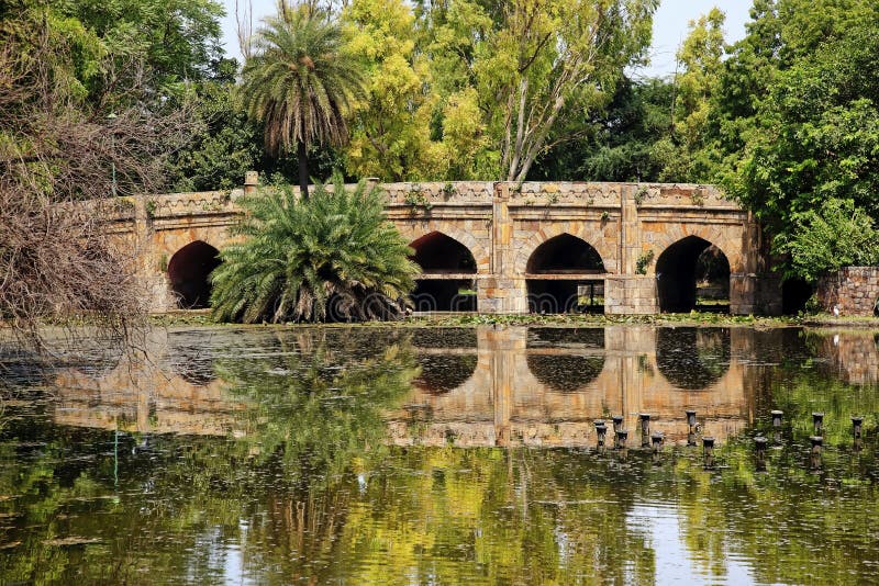 Giardini Nuova Delhi India di Lodi del ponticello di Athpula