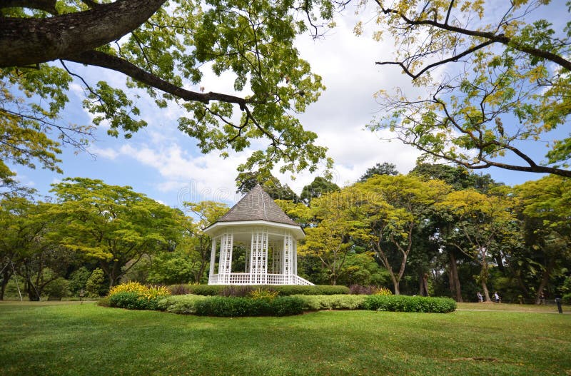 Giardino botanico di Singapore fotografie stock Giardino botanico di Singapore fotografie stock