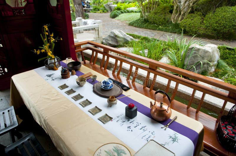 Giardino cinese di amicizia fotografia stock