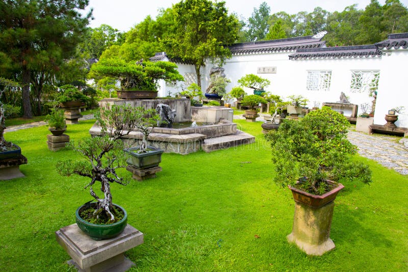 Giardino Cinese - Singapore immagine stock