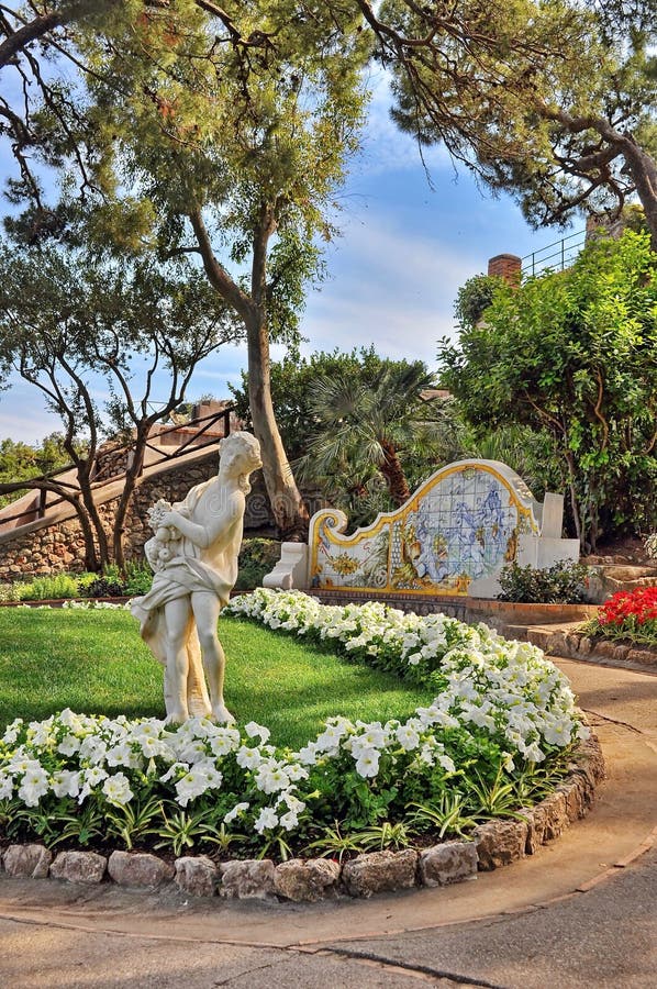 Giardino di Augusto fotografie stock libere da diritti Giardino di Augusto fotografie stock libere da diritti