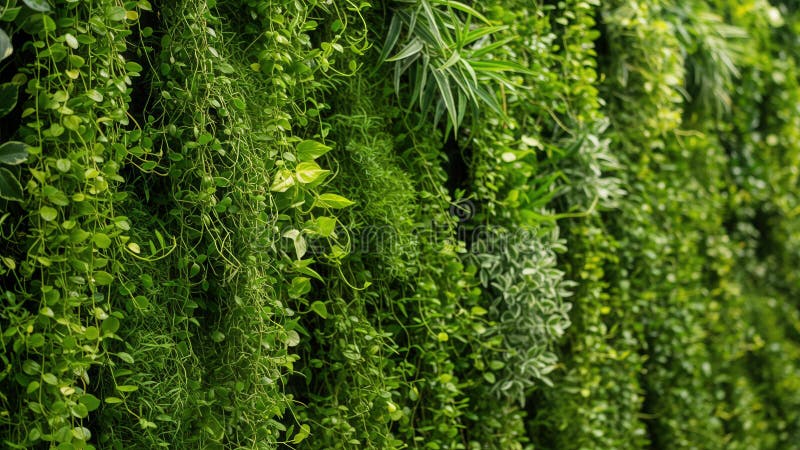 Giardino verticale verde royalty illustrazione gratis