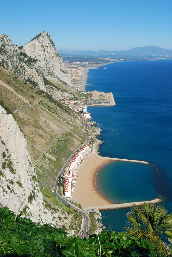Gibraltar Beaches Stock Photo Image 49712814