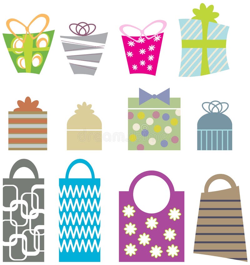 Gift Boxes Bags Stock Illustrations 1,684 Gift Boxes Bags Stock
