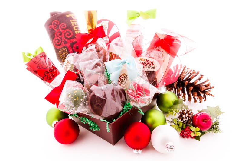 Gift basket stock photo Gift basket stock photo