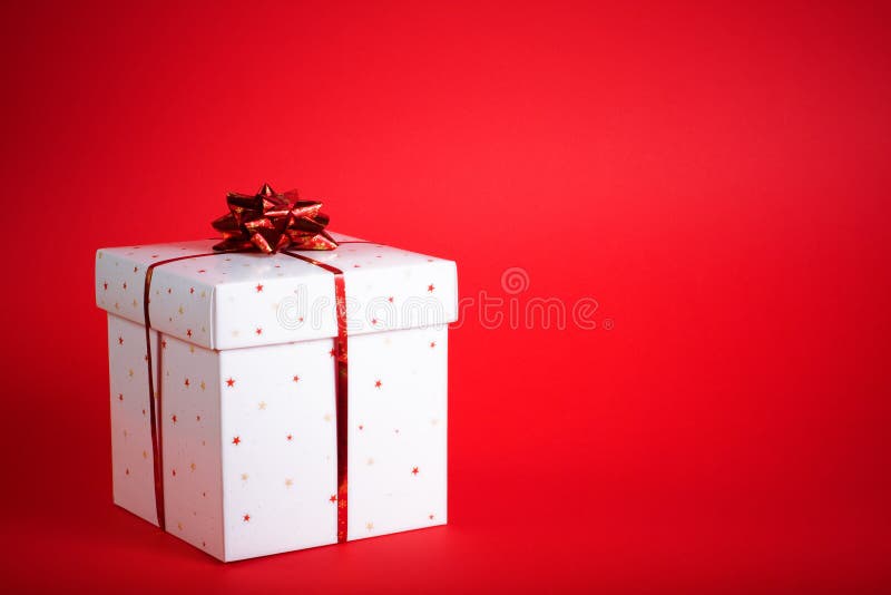 Gift box stock photography