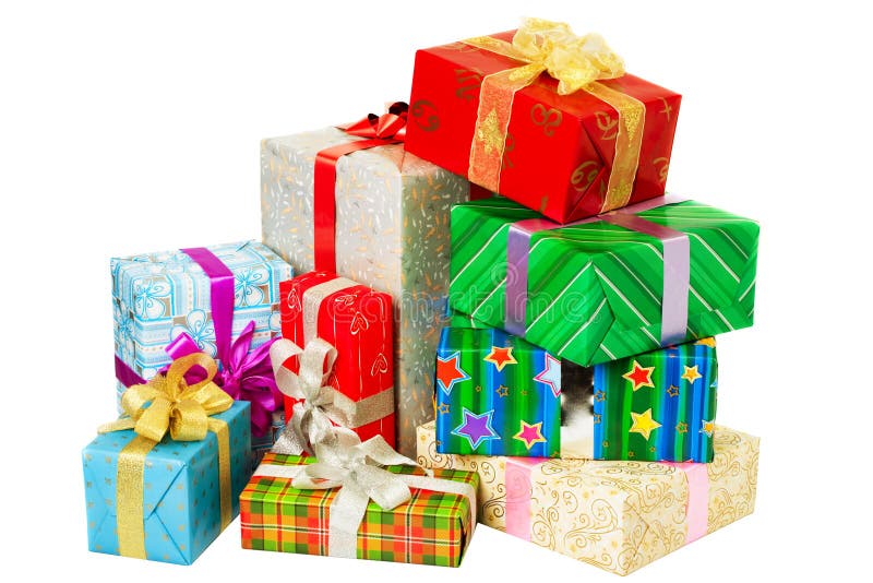 Colorful gifts stock image. Image of holidays, celebrate - 3599043