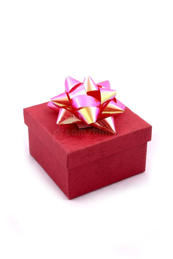 Gift Box with Ribbon stock photo. Image of party, paper 878564