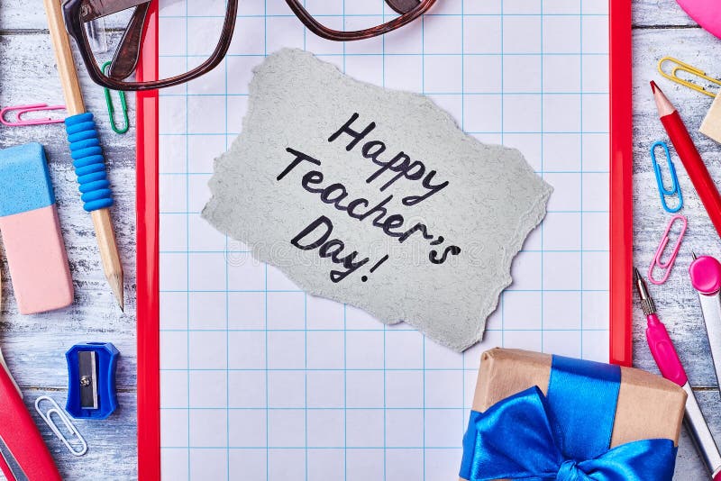 Gift box, stationery and card. Stock Image Everypixel