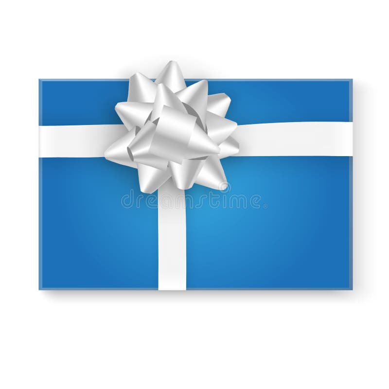 Gift box top view vector illustration Gift box top view vector illustration