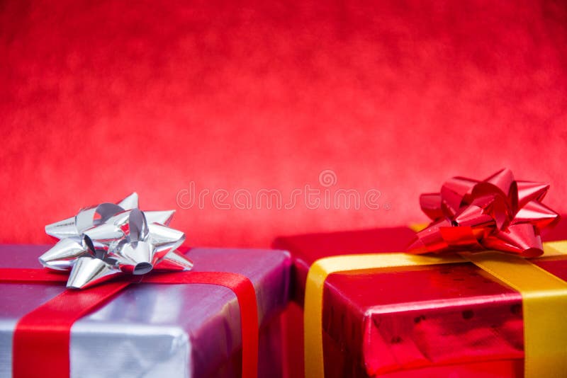 Gift Boxes stock foto's