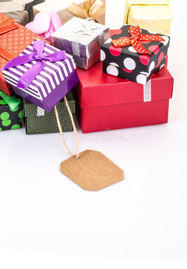 Gift boxes stock image. Image of birthday, isolated, decorative 40156473