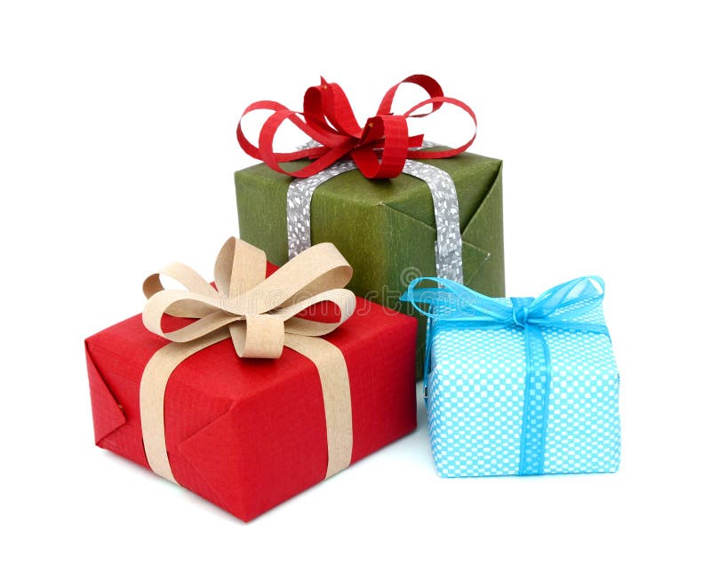 Gift boxes isolated stock image. Image of celebrating 46322537