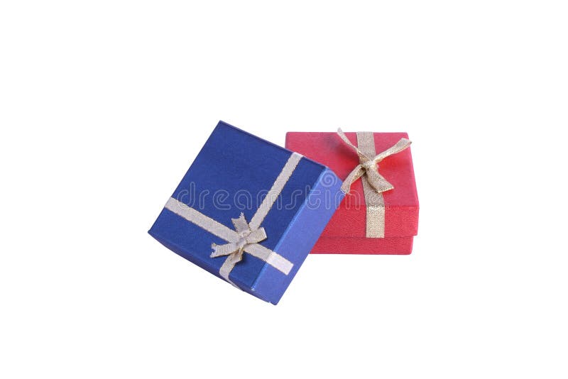 Gift Boxes with Ribbons stock image. Image of gifts, lids 4979151