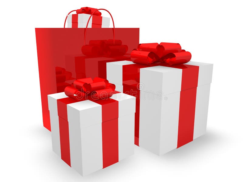 Gift boxes and Shopping Bag