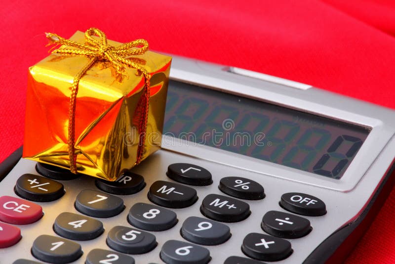 Gift and calculator