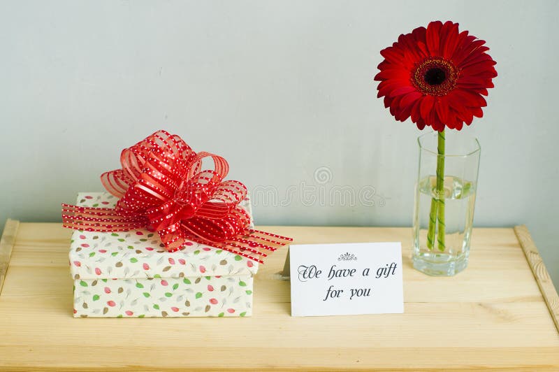 Gift, Greeting Card and Flower Stock Image Image of mothers, interior