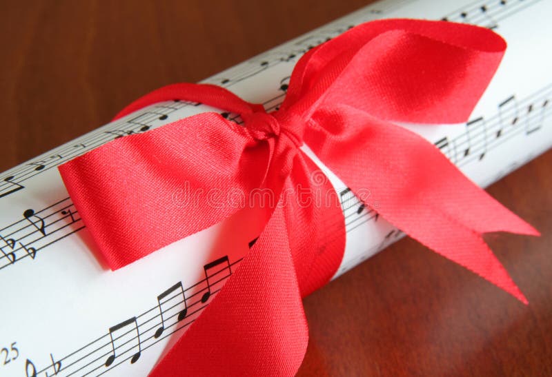Gift of music stock photo. Image of gifts, keyboard, give 626356