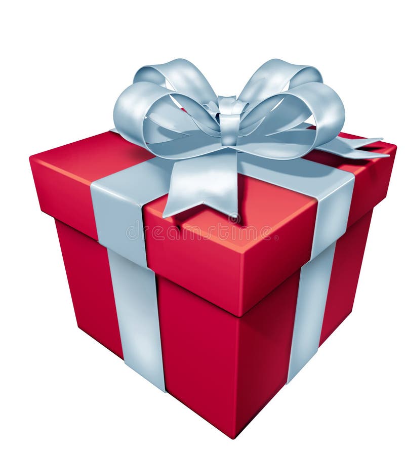 Gift Box Red stock illustration. Illustration of holydays 47921169