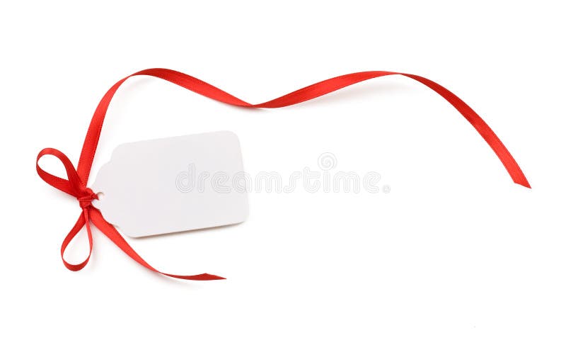 Gift tag royalty free stock photos