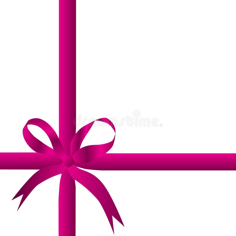Bow Pink Ribbon Tied Stock Illustrations – 2,078 Bow Pink Ribbon Tied Stock  Illustrations, Vectors & Clipart - Dreamstime