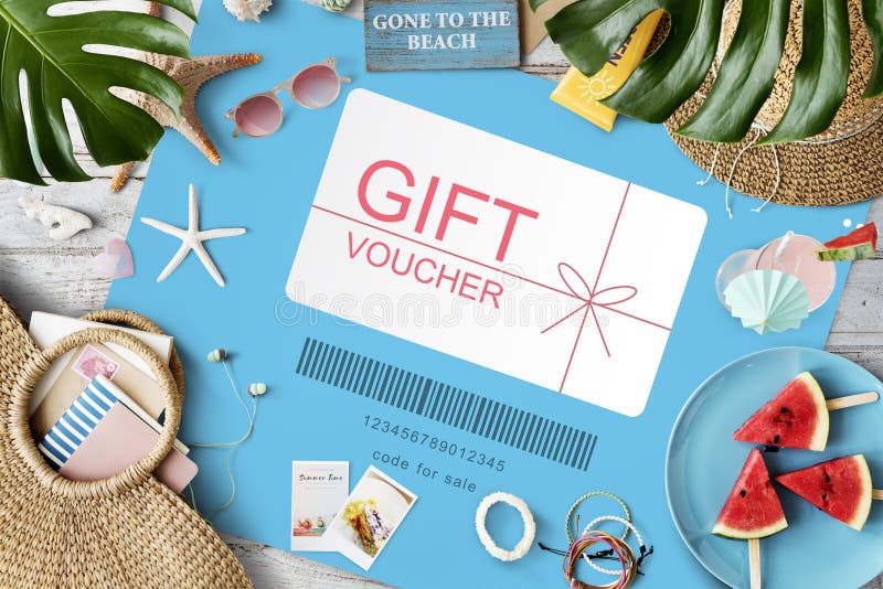 Gift Voucher Promo Code Concept