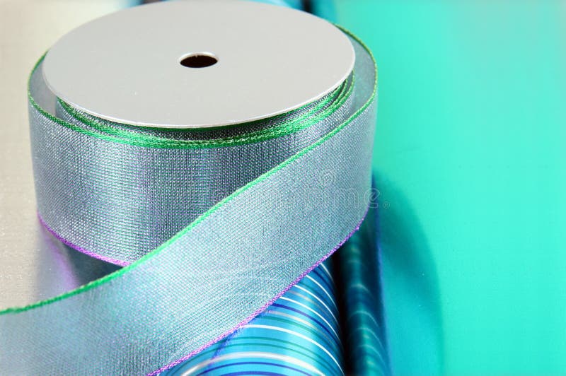 Gift Wrapping Materials stock image. Image of seasons 1634209