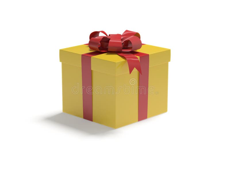 Gift in the yellow box