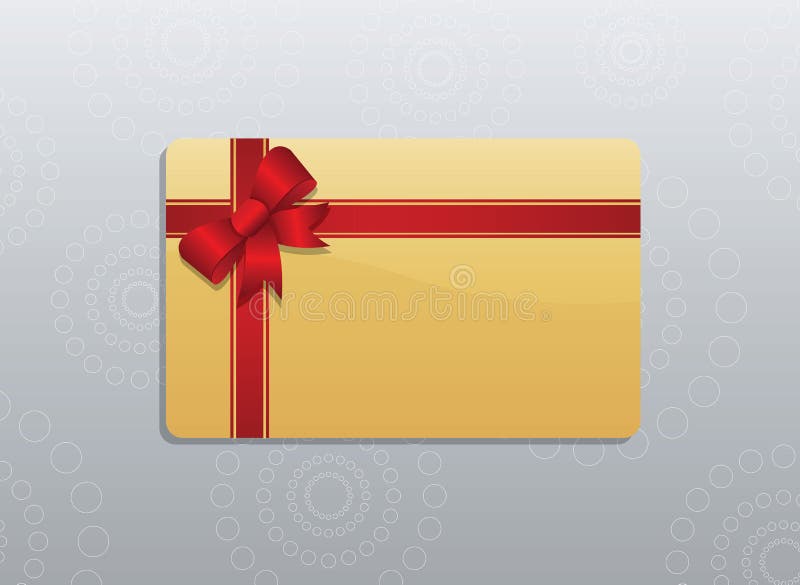 Giftcard stock illustration