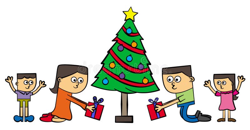 Gifts under the tree