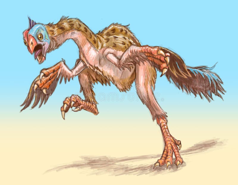 andy's prehistoric adventures gigantoraptor and feather