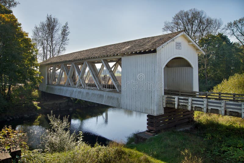 Giilkey Covered Bridge in Oregon