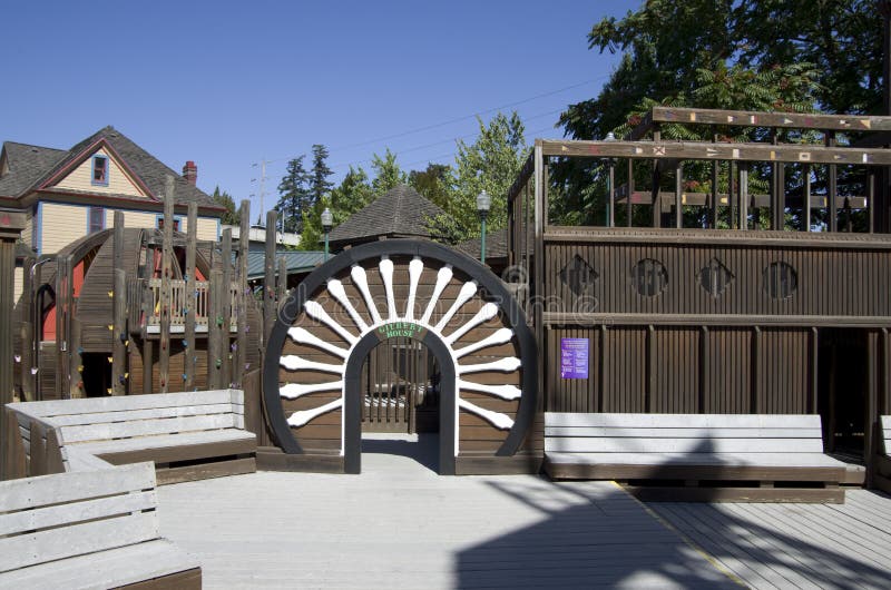 Gilbert House Childrens Museum in Salem, Oregon Redaktionelles Stockfotografie Bild von