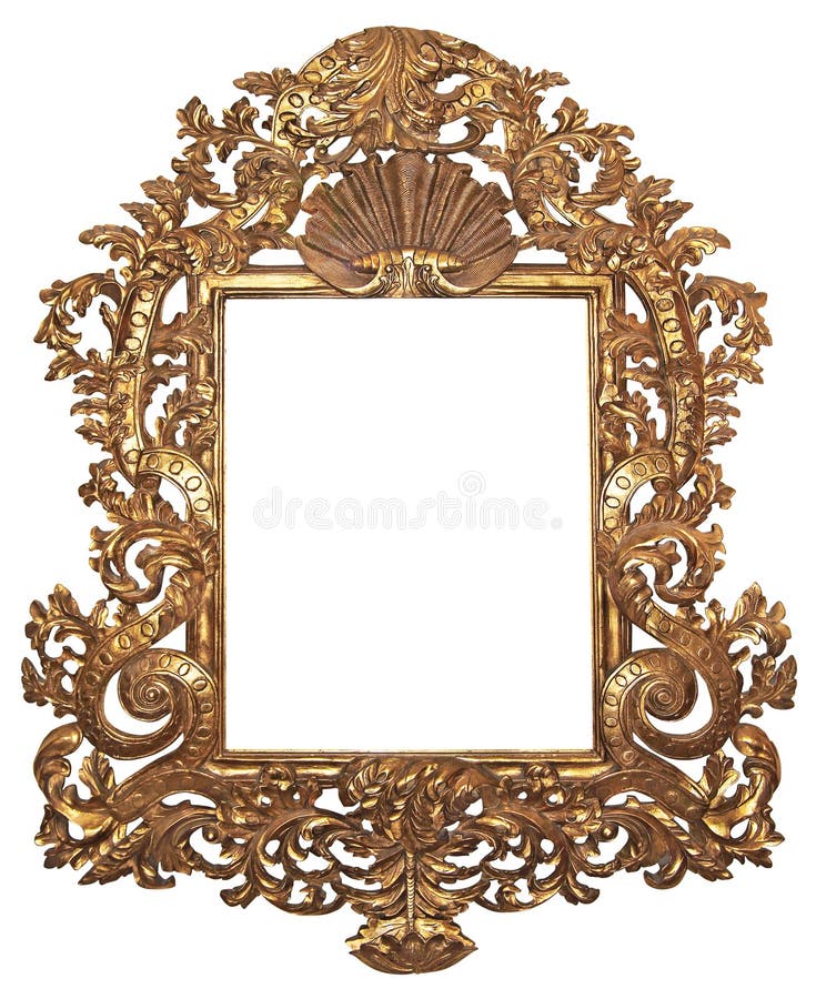 Gilded frame royalty free stock photography Gilded frame royalty free stock photography