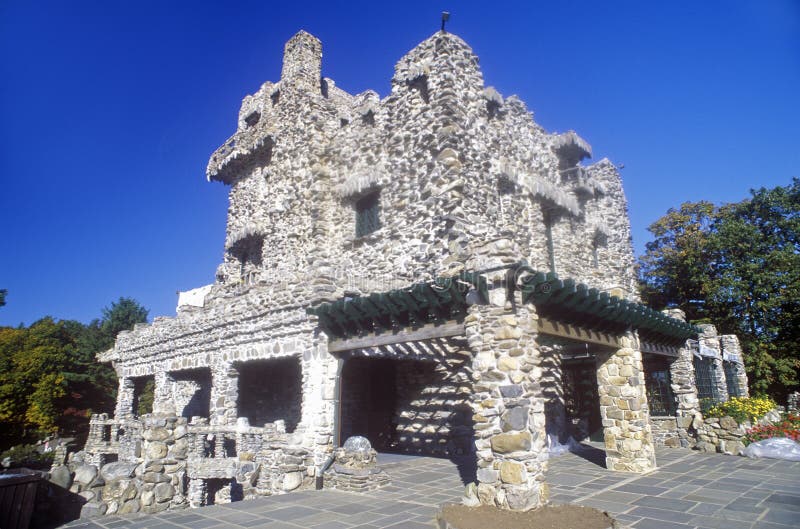 Gillette Castle State Park, Ost-Haddam, Connecticut lizenzfreies stockbild Gillette Castle State Park, Ost-Haddam, Connecticut lizenzfreies stockbild
