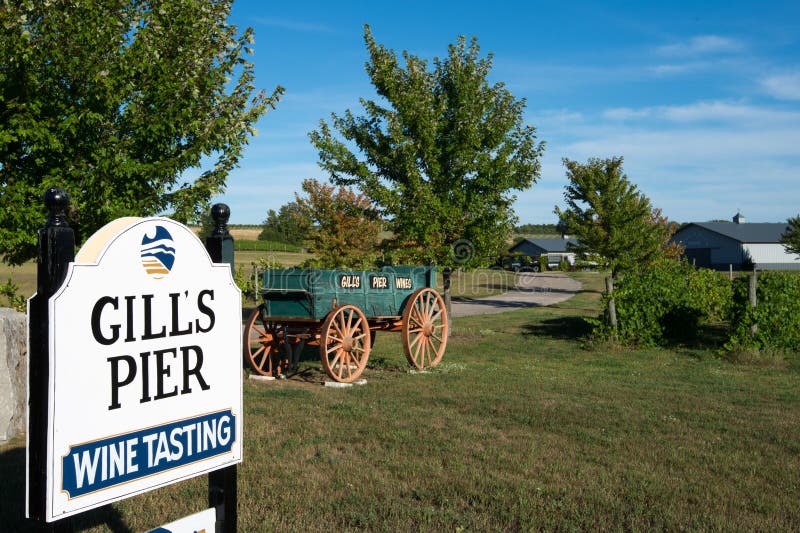 Gills Pier winery, Michigan